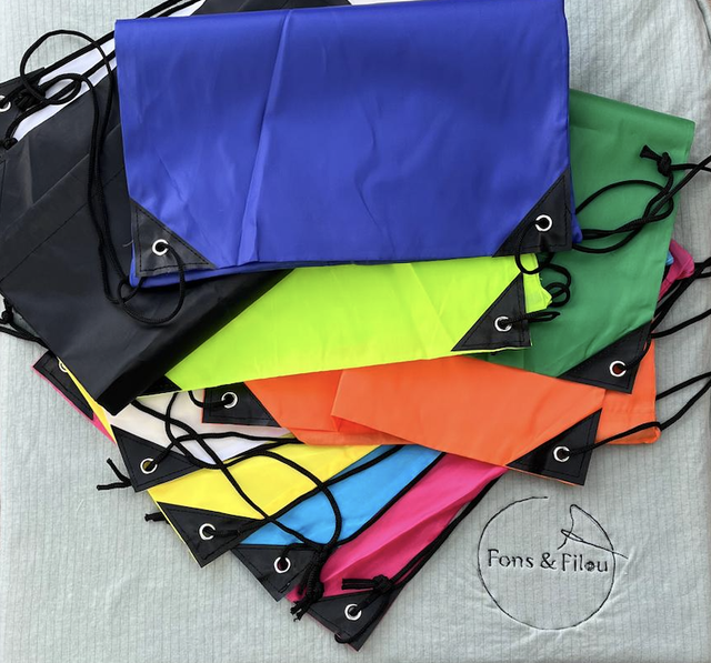 Turnzak/ zwemzak synthetisch 41*33cm