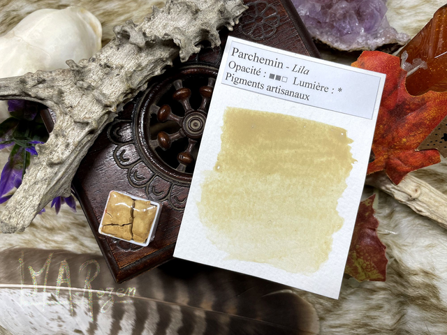 Parchemin Aquarelle naturelle