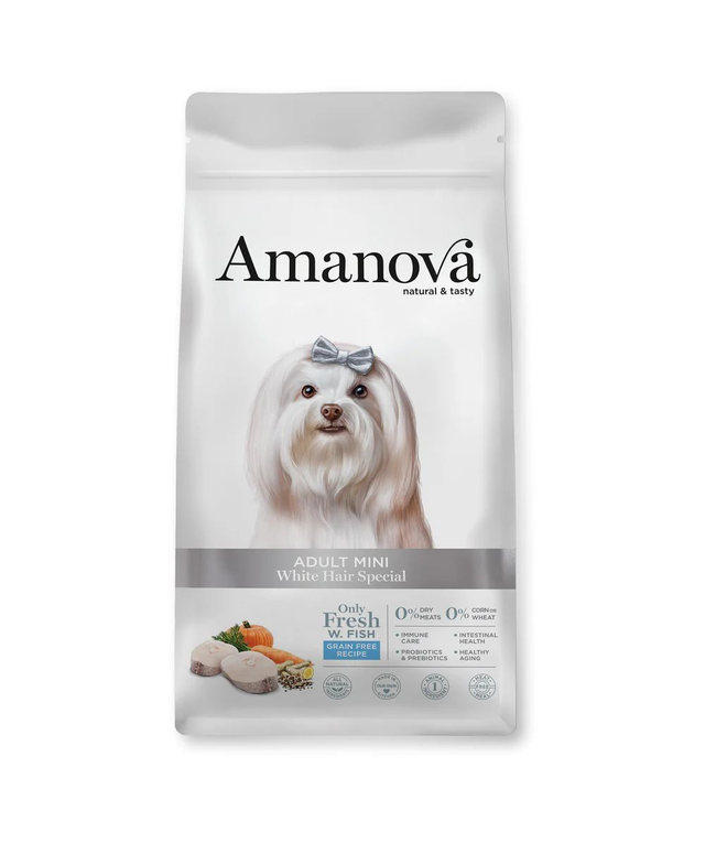 AMANOVA adult mini White Hair special 2kg