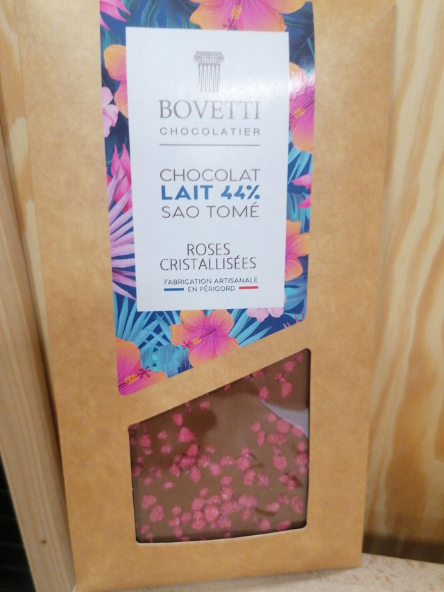 Chocolat au lait roses (100g)