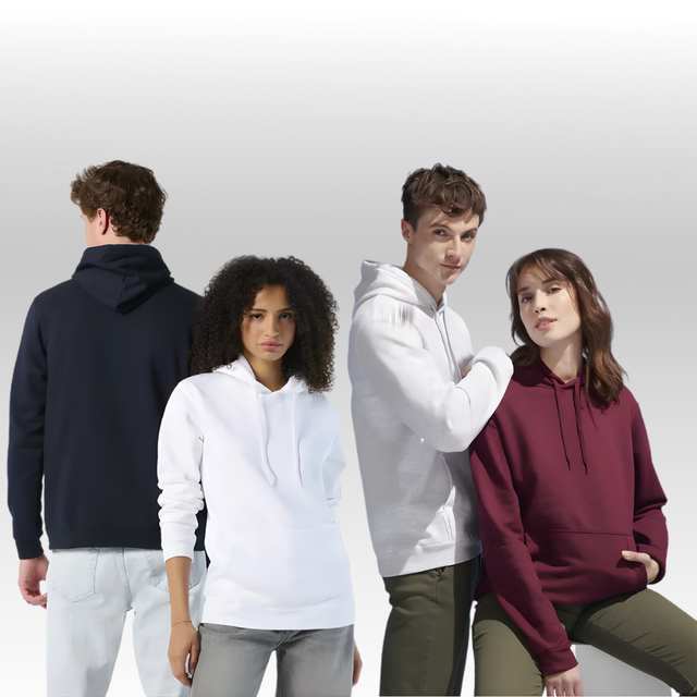 Hoodie met eigen opdruk (Sol's)