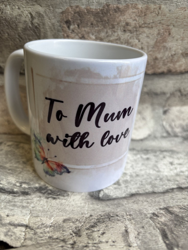 Butterfly mug