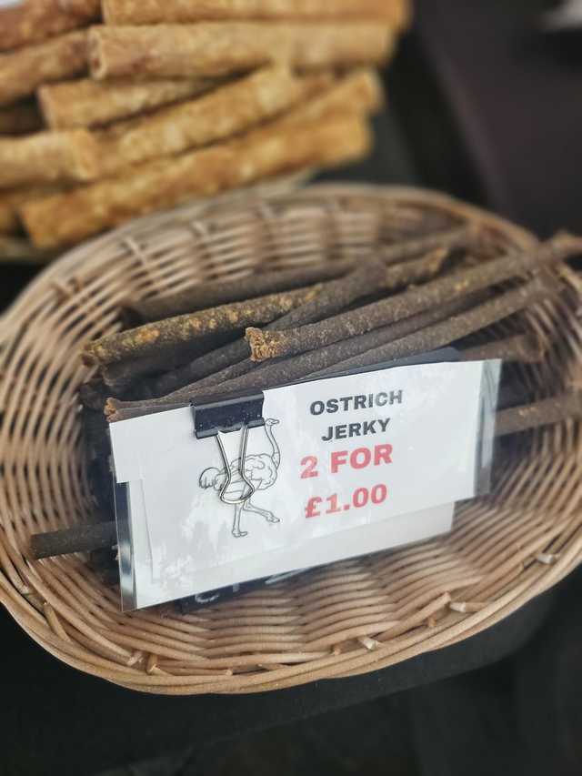 Venison  jerky stick x 2  hard