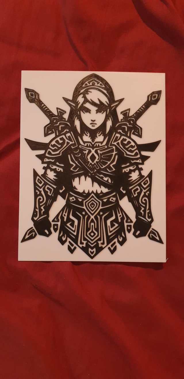 Plaque Deco zelda link
