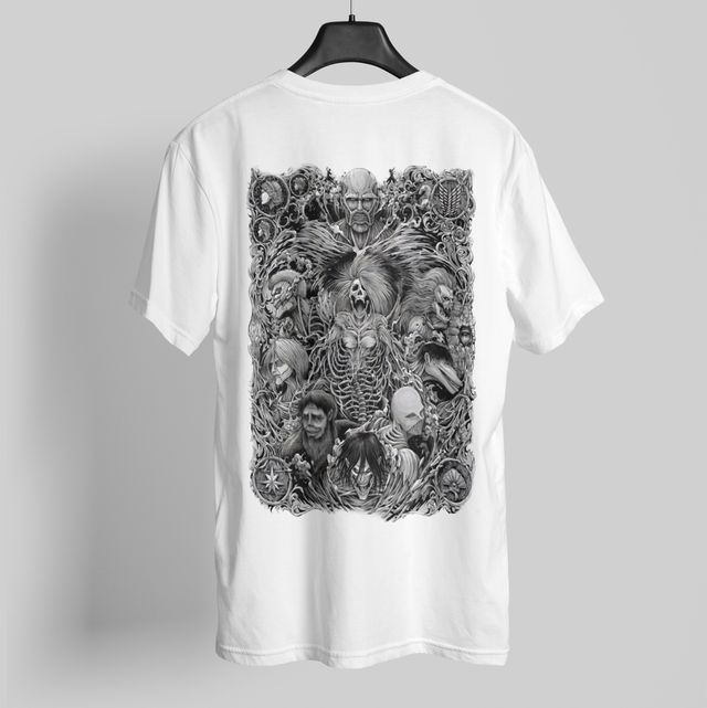 Nine Titans | Attack on titan T-shirt 