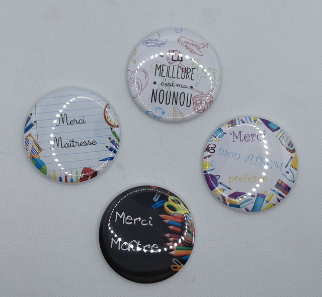 Magnet de remerciement Maîtresse, Maître, Nounou, ATSEM