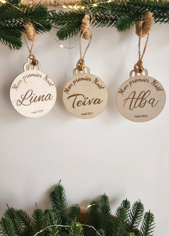 Lot 5 Boules de Noël