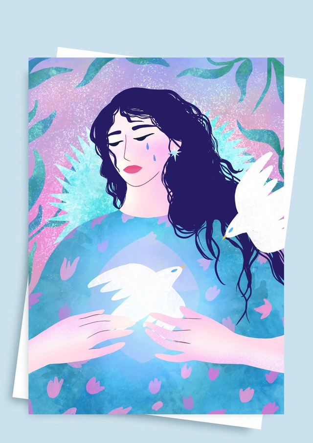 Carte postale Hope - La Paix