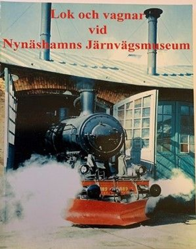 Lok och vagnar på Nynäshamns järnvägsmuseum