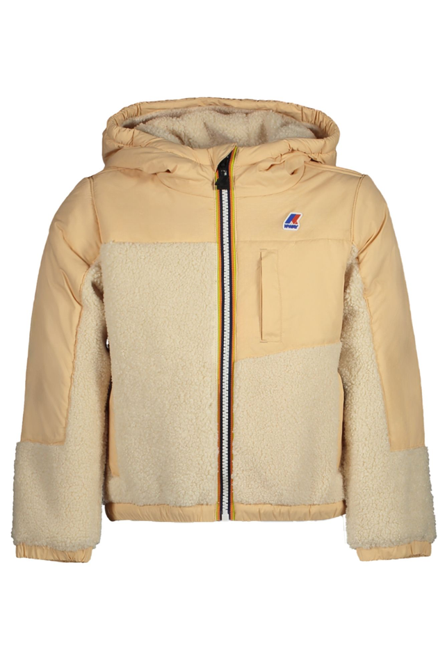 K-WAY GIUBBOTTO BAMBINA BEIGE