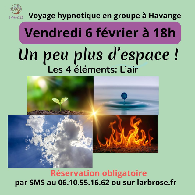 Groupe du 06/02 à 18h   "Plus d'espace!"   