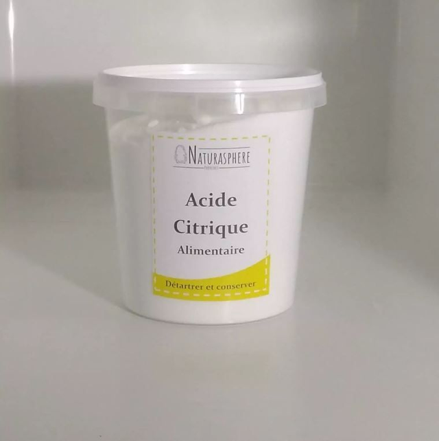 Acide citrique 285gr Qualité alimentaire - Naturasphère