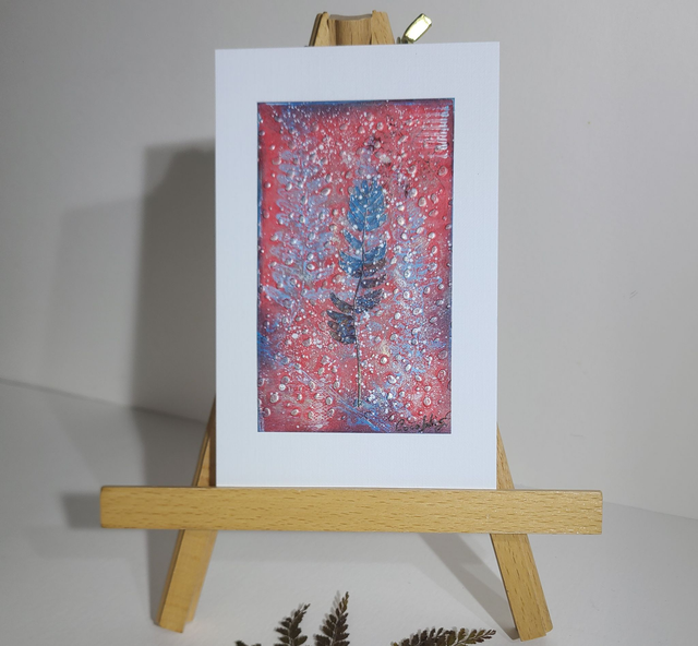 Carte végétale La fougère