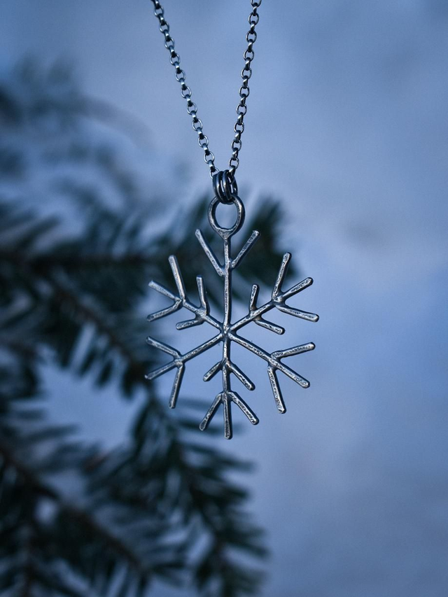 Pendentif Gros Flocon