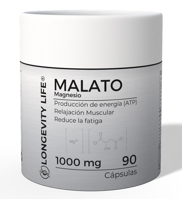 MALATO DE MAGNESIO | 1 GR X 90