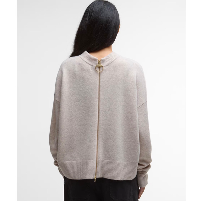 Barbour Leonie Knitted Jumper Natural