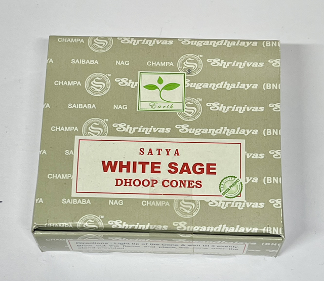 Satya Incense Cones - White Sage