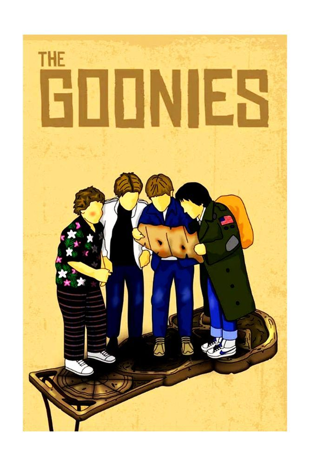 Goonies 80s Movies Art Print