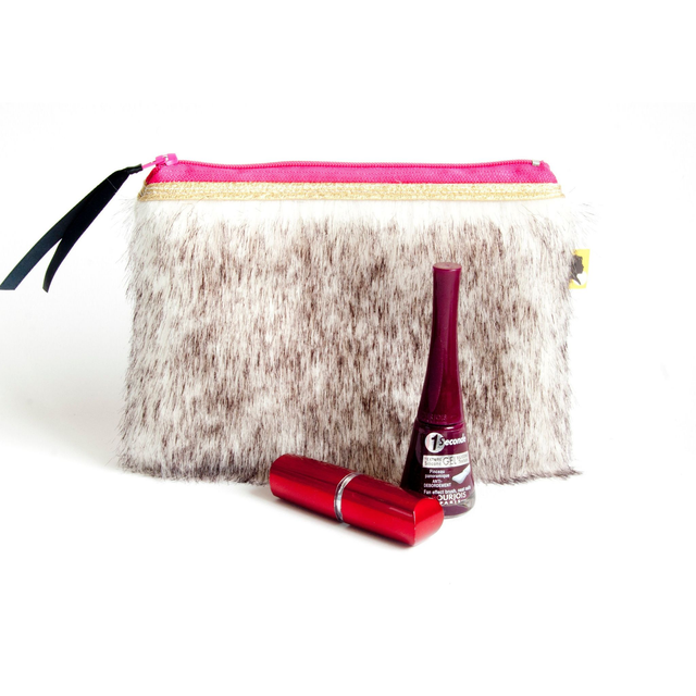 Trousse à maquillage FOURRURE ANANAS