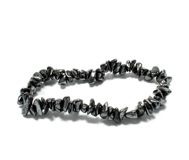 Chip Bracelets - Hematite