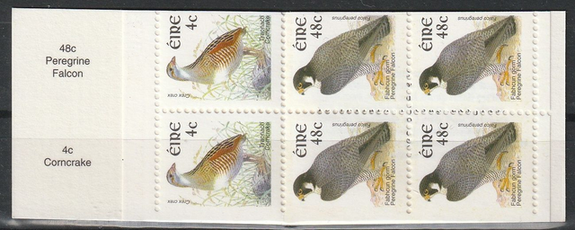 Ireland 2003 Birds,Corncrake,Falcon Booklet MNH