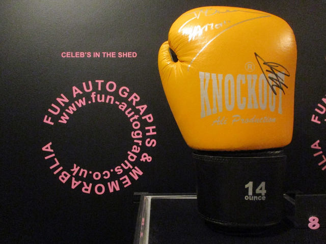 Frank Maloney, James McSweeney, Phil Gill Authentic Autographed 14 Ounce Boxing Glove (8)