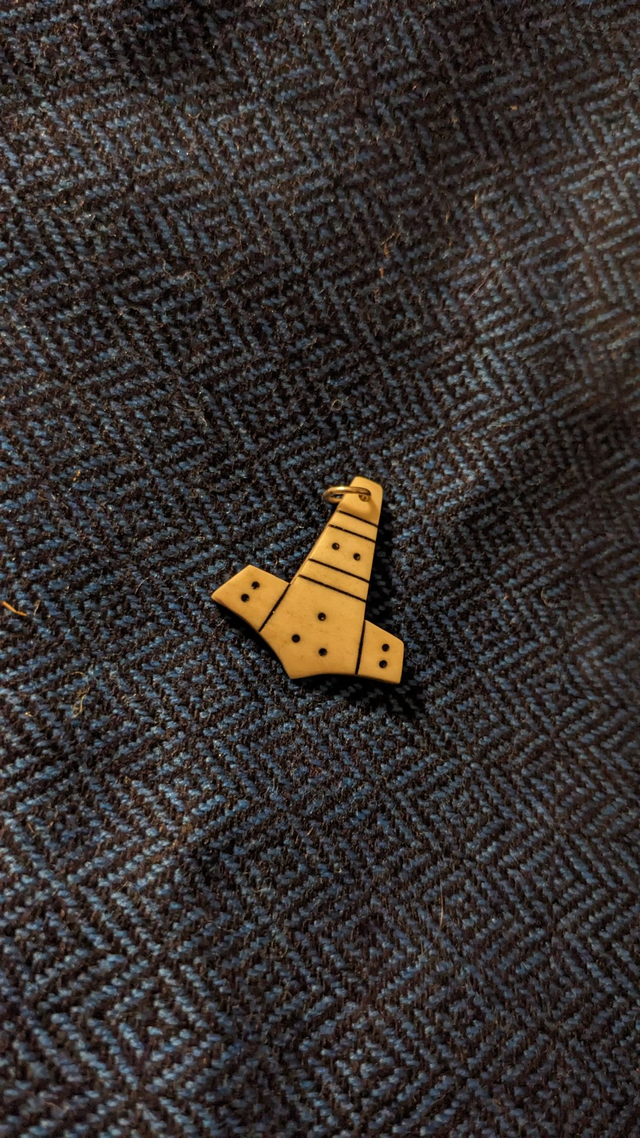 "Finnish" antler Thor hammer pendant