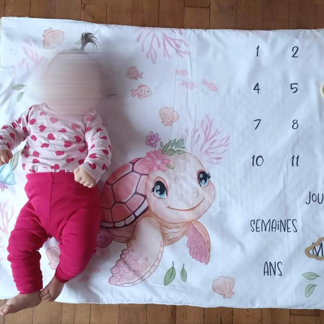 Tapis étape tortue