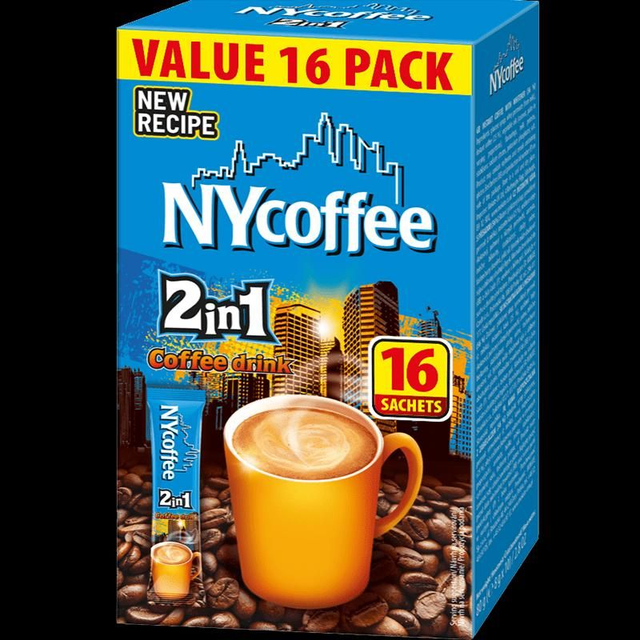 NY Coffee 2 in 1 Value 16 Pack
