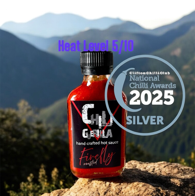 "Firefly Roasted" Chiliguerilla Hand Crafted Hot Sauce 100ml. 14,95€/100ml 
