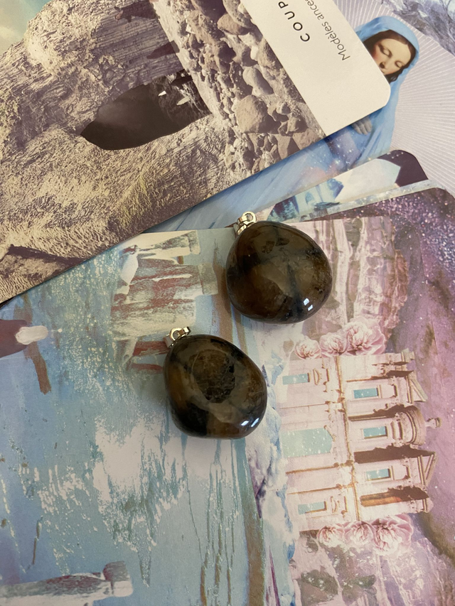 Pendentif Chiastolite - Tensions nerveuses