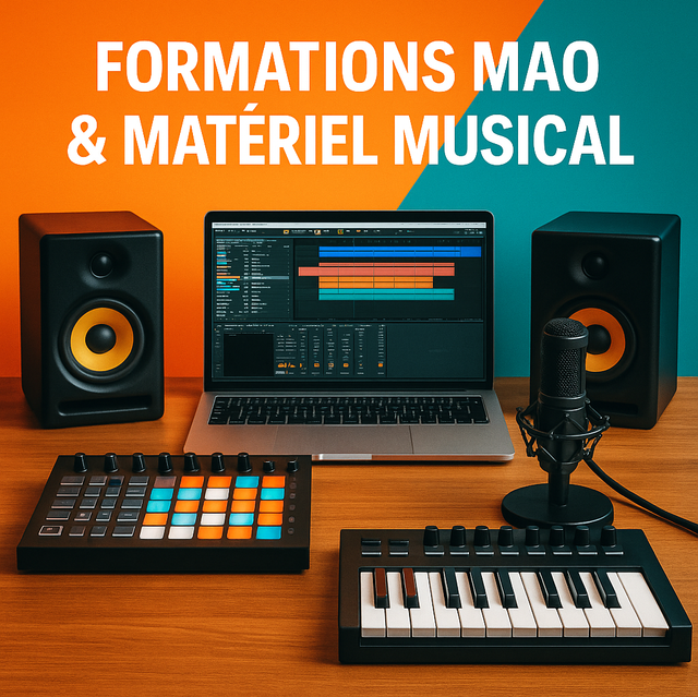 Formation MAO & Matériel Musicale à Saint-Quentin, Hauts-de-France