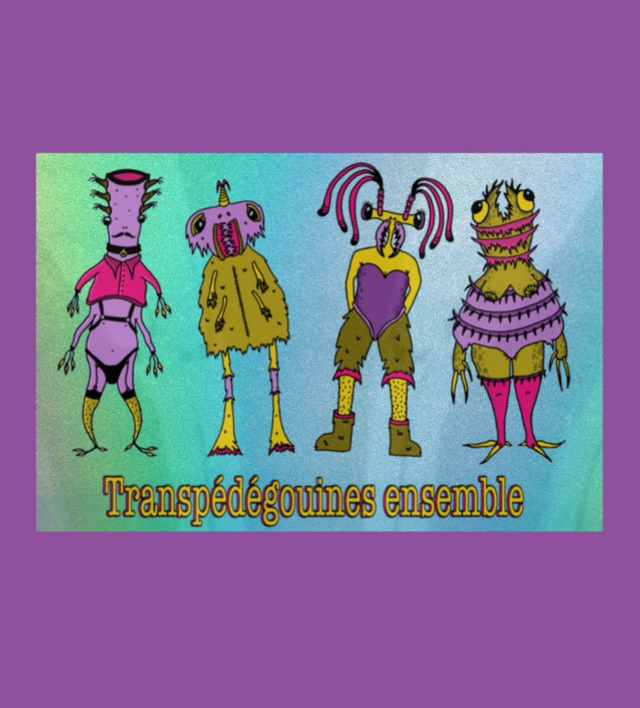 Sticker « Transpedegouines »