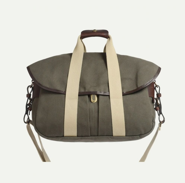 SAC MUSETTE BUSINESS BLEU DE CHAUFFE - KAKI 