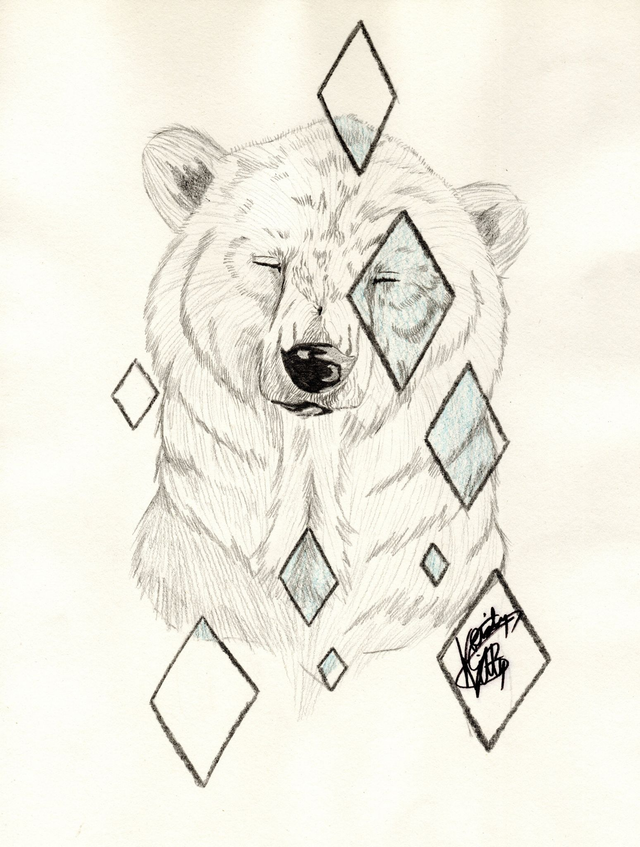 ours polaire psychédélique