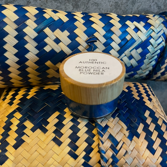 Moroccan blue Nila powder