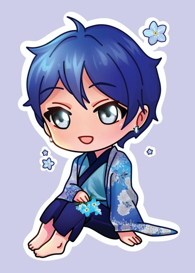 Naklejka Sota kimono