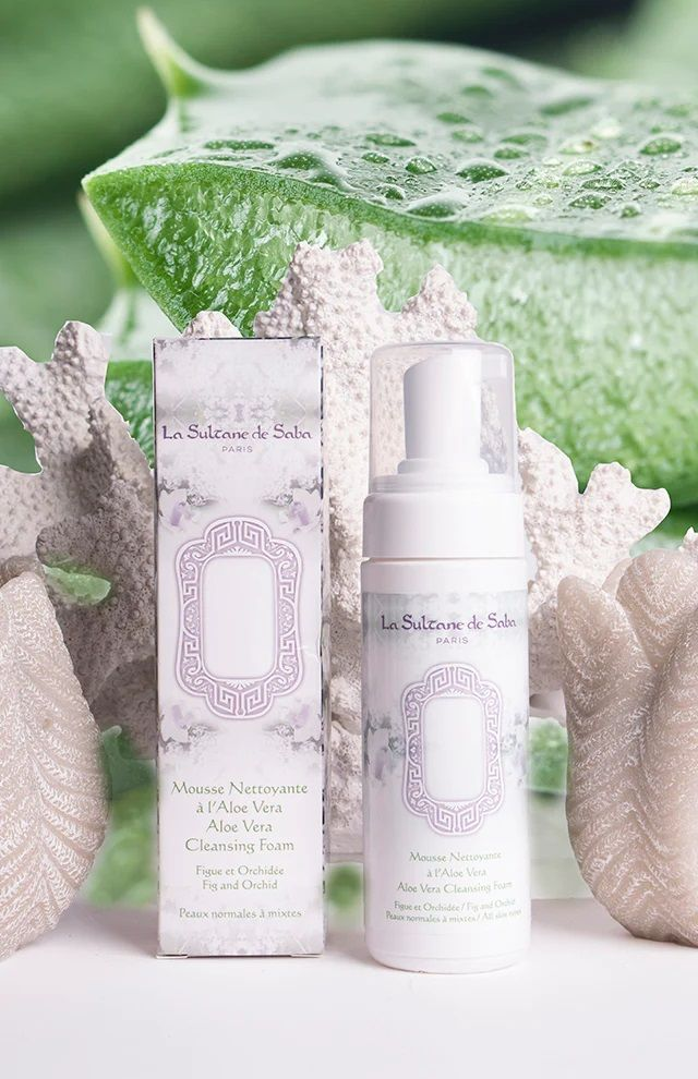 Reinigingsschuim/Mousse Démaquillante - 150ml - Aloë Vera - Aloë Vera (Vijg/Orchidee - Figue/Ochidée) 