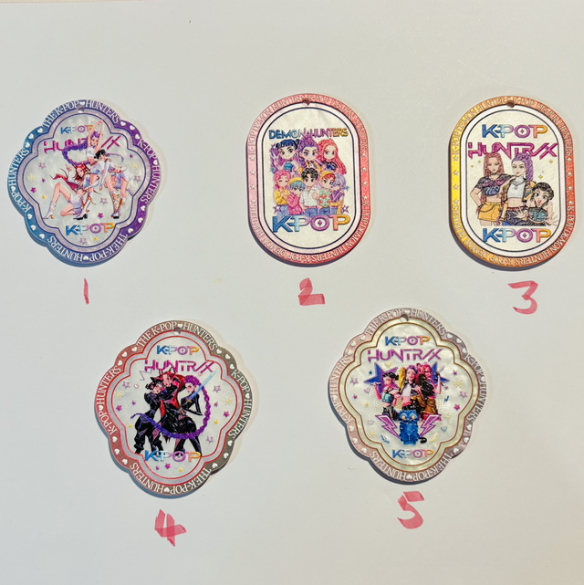 K Pop Demon Hunter Laser printed acrylic tag