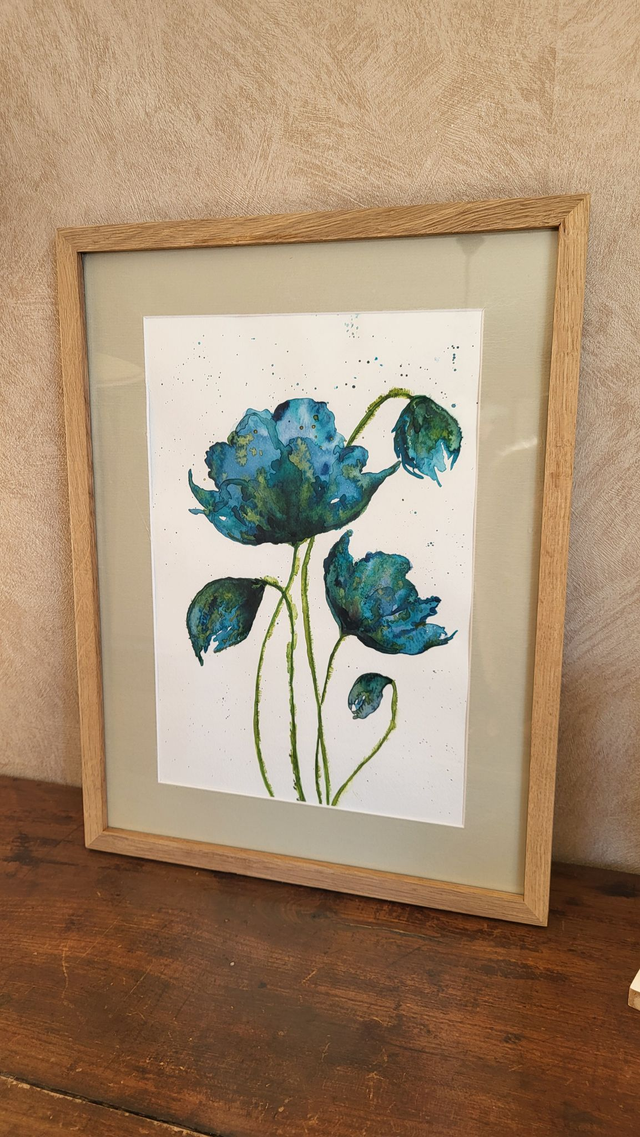 Les fleurs bleues 