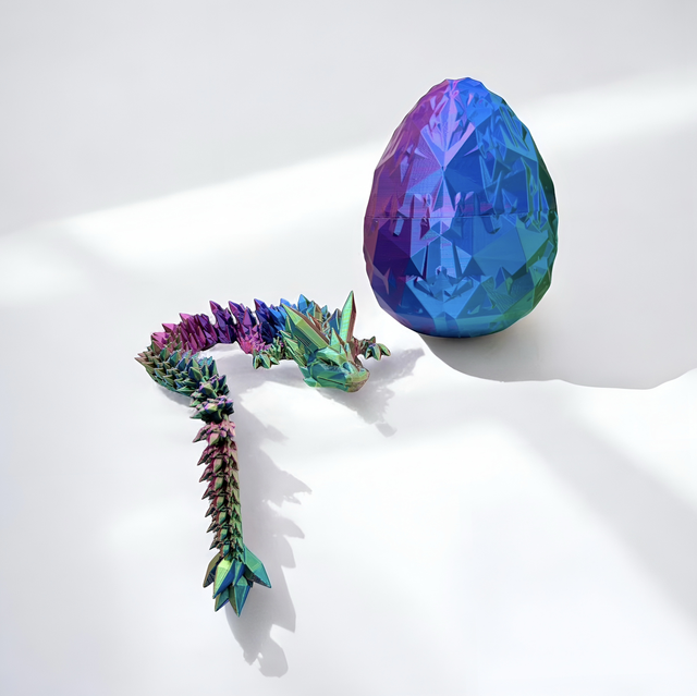 Crystal Dragon with Egg