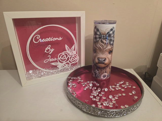 Highland Cow Stainless Steel Tumbler 