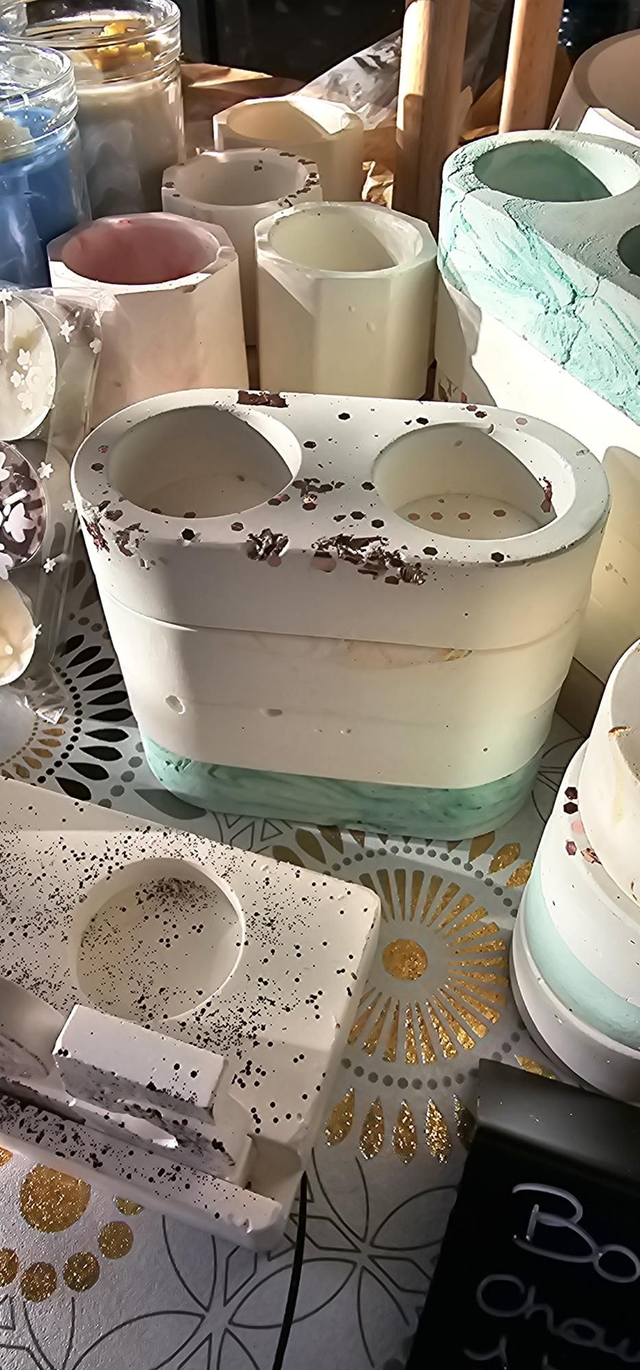 Bougeoir 2 Chauffe-plat 