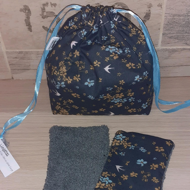 Lingettes x10 pochon oiseau