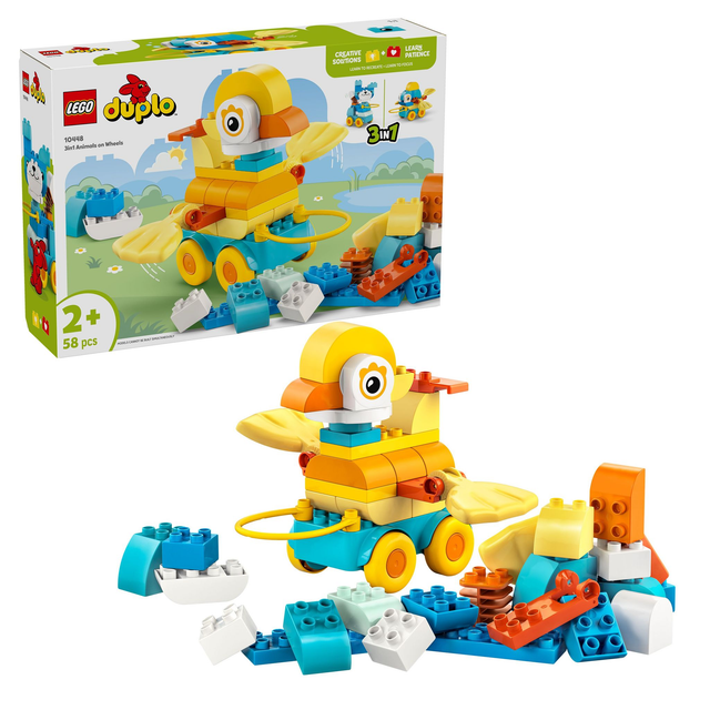 LEGO DUPLO 10448 Tiere auf Rädern 3-in-1-Set