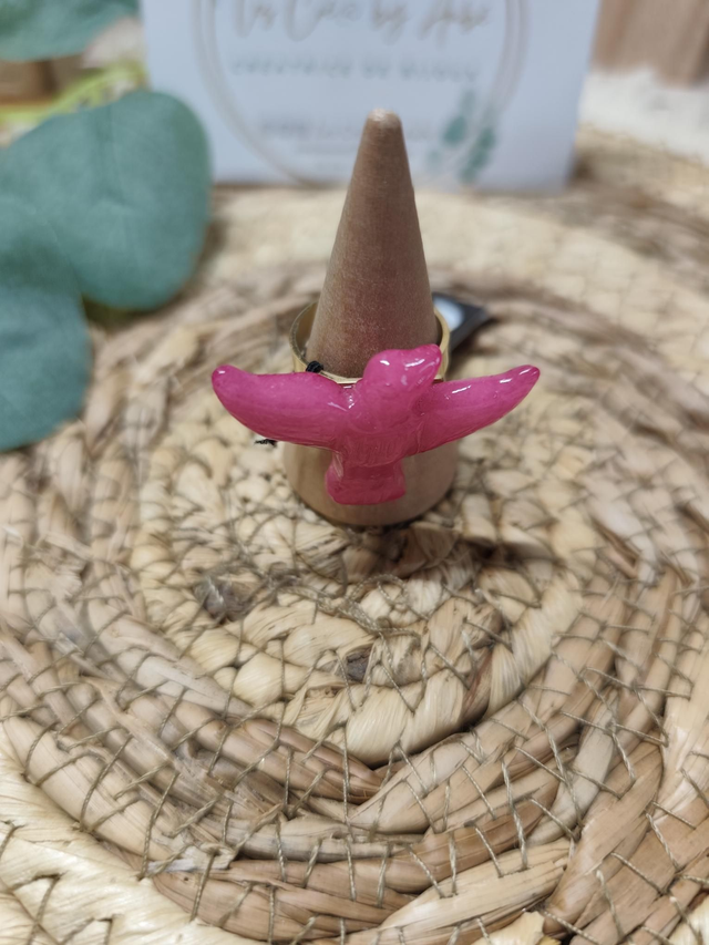 BIG BAGUE AIGLE ROSE AJUSTABLE 0000826