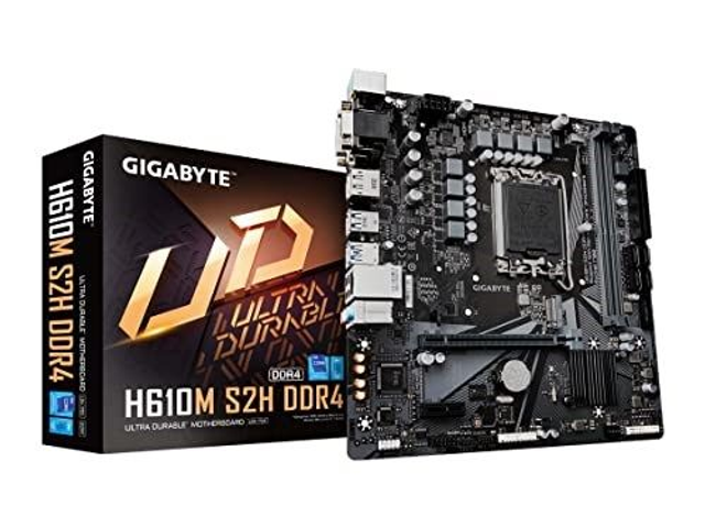 02.1.0016 – Scheda Madre Gigabyte H610M S2H DDR4 LGA1700 – Entry Level per Intel 12ª/13ª Gen
