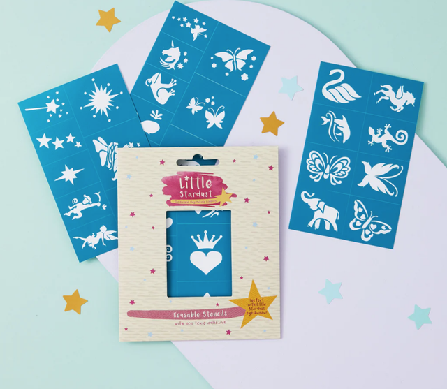 A Magical Collection of Face and Body Stencils