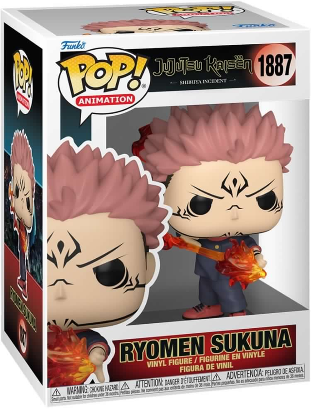 Funko - JUJUTSU KAISEN - POP Funko 1887 - Sukuna (Fire Arrow)