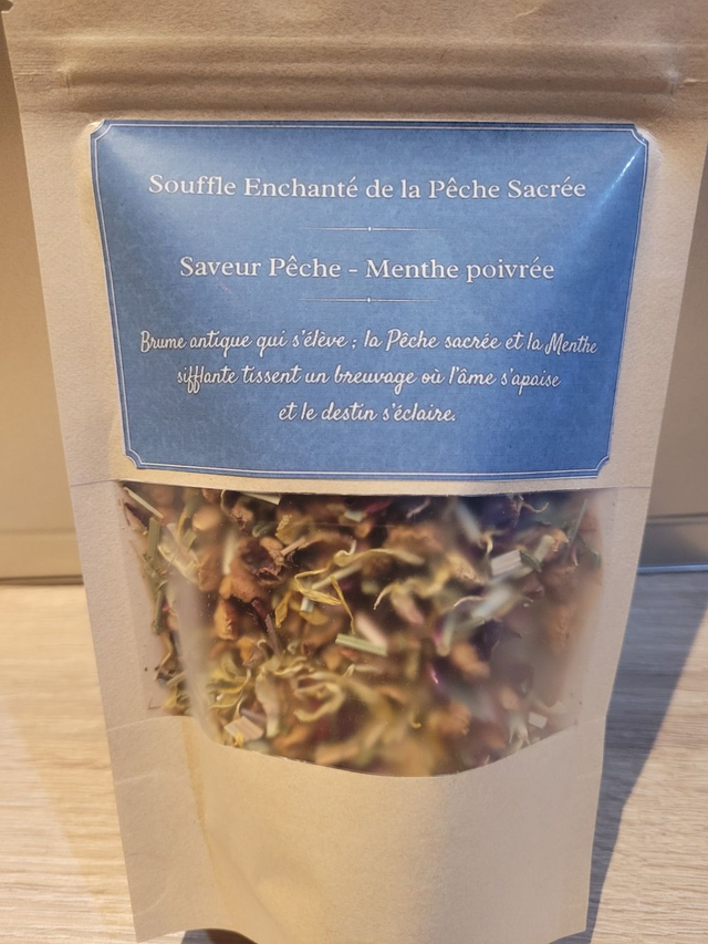 Souffle Enchanté de la Pêche Sacrée (Rooibos sans théine )